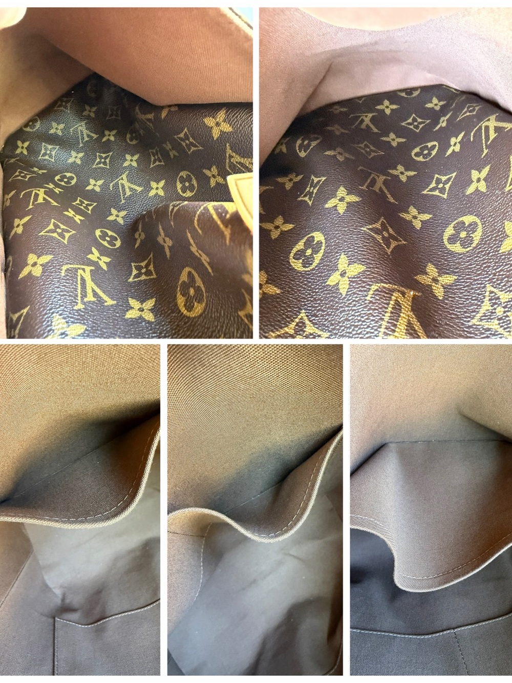 Authentic Louis Vuitton Totally GM Monogram Canvas Shoulder Handbag Tote Purse - Picture 15 of 15
